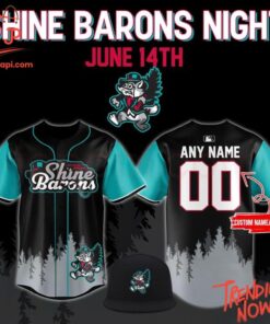 High-quality product with unique design – Jersey Shore Blueclaws Shine Barons Baseball Jersey