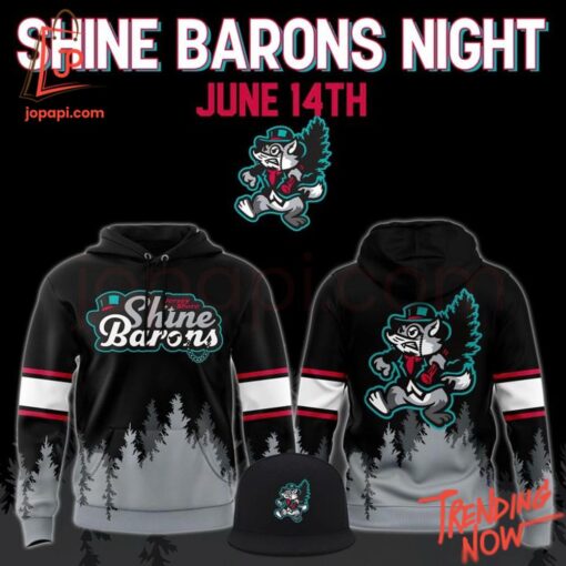 High-quality product with unique design – Jersey Shore Blueclaws Shine Barons Hoodie