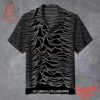 Comfortable Joy Division Unknown Pleasures Hawaiian Shirt with eye-catching graphic