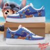 Make every step count with 1 Just A Girl Who Loves Stitch Air Force 1 Shoes.