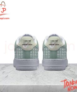 Make every step count with 4 Kane Brown The High Road Tourair Force 1 Shoes.