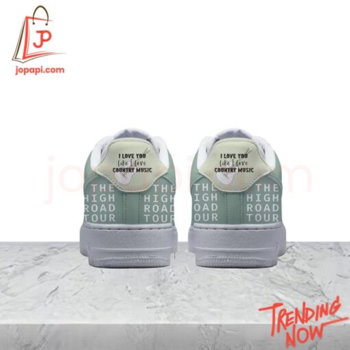 Make every step count with 4 Kane Brown The High Road Tourair Force 1 Shoes.