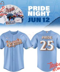 Bold and stylish casual wear – Kansas City Royals Lgbt Pride Month Jersey
