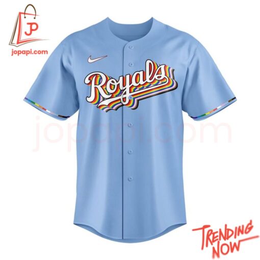 Bold and stylish casual wear – Kansas City Royals Lgbt Pride Month Jersey