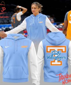 Stylish and comfortable printed clothing – Kim Caldwell Coach Tennessee Lady Volunteers White Summitt Blue Hoodie