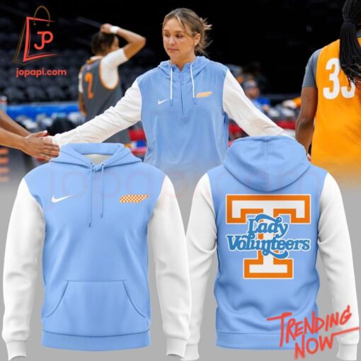 Stylish and comfortable printed clothing – Kim Caldwell Coach Tennessee Lady Volunteers White Summitt Blue Hoodie