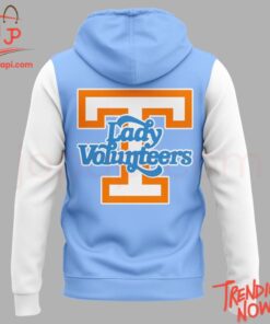 Stylish and comfortable printed clothing – Kim Caldwell Coach Tennessee Lady Volunteers White Summitt Blue Hoodie
