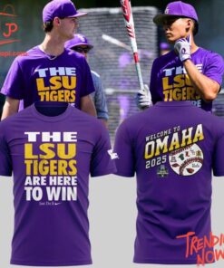 High-quality product with unique design – Lsu Tigers Are Here To Win Shirt