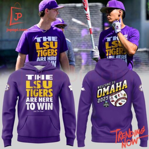 High-quality product with unique design – Lsu Tigers Are Here To Win Shirt