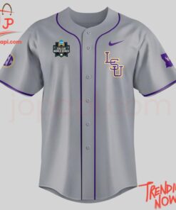 High-quality product with unique design – Lsu Tigers Men College World Series Baseball Jersey