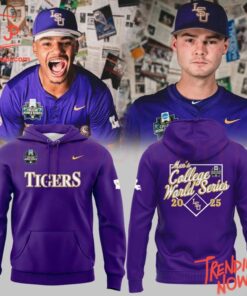 High-quality product with unique design – Lsu Tigers Men College World Series Hoodie