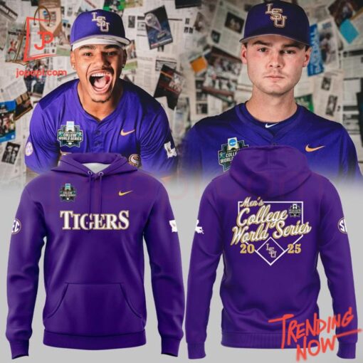 High-quality product with unique design – Lsu Tigers Men College World Series Hoodie