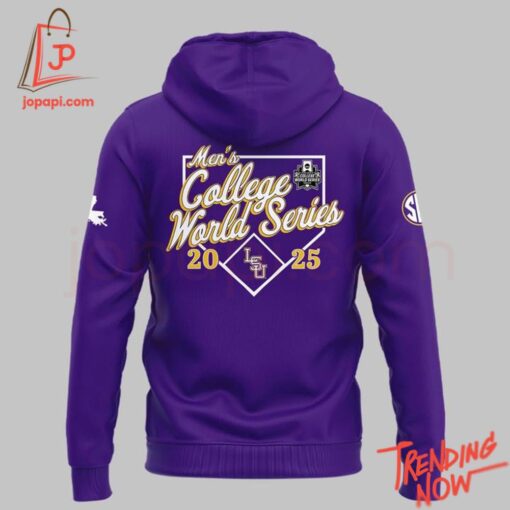 High-quality product with unique design – Lsu Tigers Men College World Series Hoodie
