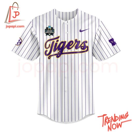High-quality product with unique design – Lsu Tigers Omaha World Series Baseball Jersey