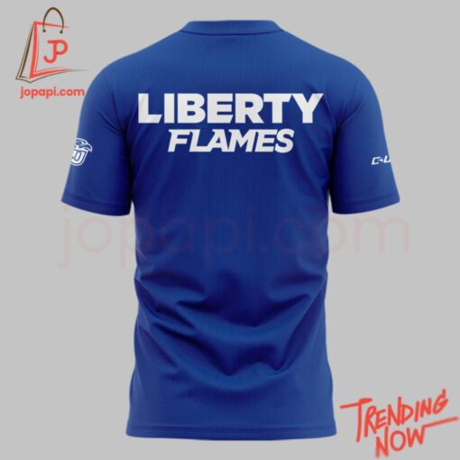 High-quality casual wear featuring custom artwork – Liberty Flames Go Flames Go God Liberty Softball Shirt