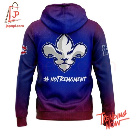 3D graphic 3 Lions De Trois Rivières 2025 Echl Eastern Conference Champions Hoodie with bold design