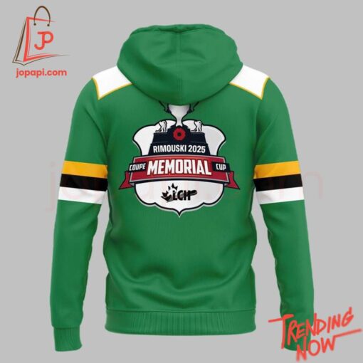 3D graphic 3 London Knights Hockey Memorial Cup Champions Hoodie with bold design