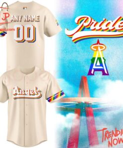 High-quality product with unique design – Los Angeles Angels Pride Lgbt Jersey