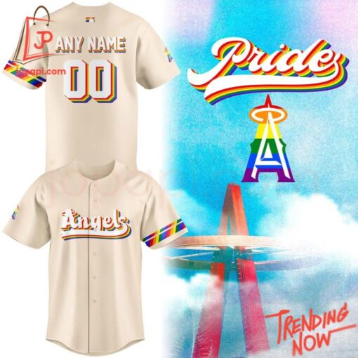 High-quality product with unique design – Los Angeles Angels Pride Lgbt Jersey