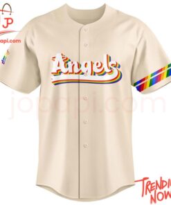 High-quality product with unique design – Los Angeles Angels Pride Lgbt Jersey
