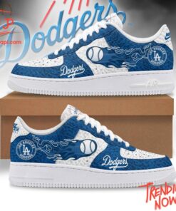 Bold and stylish casual wear – Los Angeles Dodgers Air Force Shoes