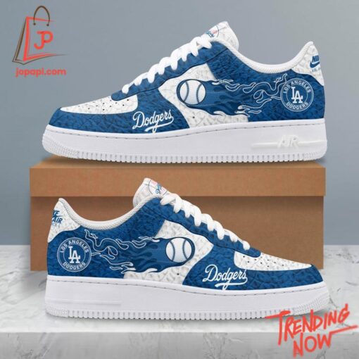 Bold and stylish casual wear – Los Angeles Dodgers Air Force Shoes