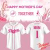 Bold and stylish casual wear – Los Angeles Dodgers Happy Mother Day Jersey