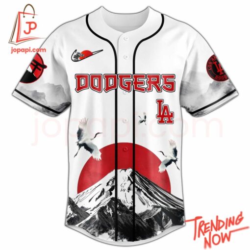 High-quality product with unique design – Los Angeles Dodgers Japanese Heritage Night Jersey