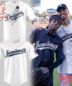 High-quality product with unique design – Los Angeles Dodgers Juneteenth Baseball Jersey