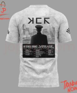 Bold and stylish casual wear – Los Angeles Dodgers My Chemical Romance The Black Parade Tour Shirt
