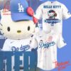 High-quality product with unique design – Los Angeles Dodgers X Hello Kitty World Champions Baseball Jersey
