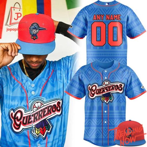 High-quality product with unique design – Los Guerreros De Fayetteville Woodpeckers Jersey