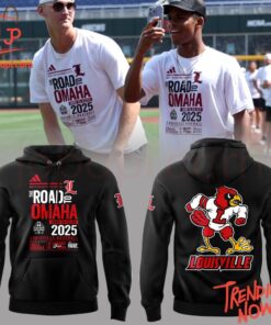 High-quality product with unique design – Louisville Cardinals Baseball The Road To Omaha Hoodie