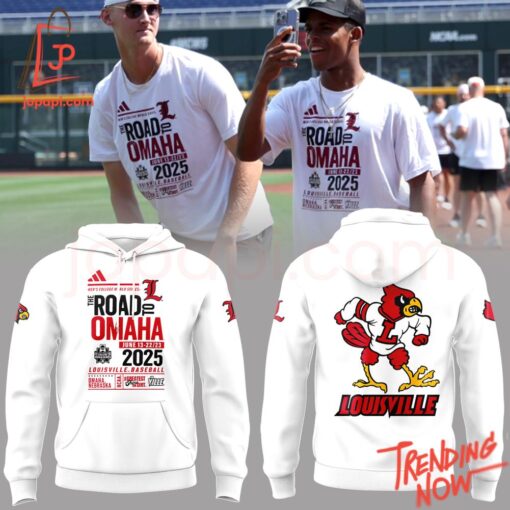 High-quality product with unique design – Louisville Cardinals Baseball The Road To Omaha Hoodie