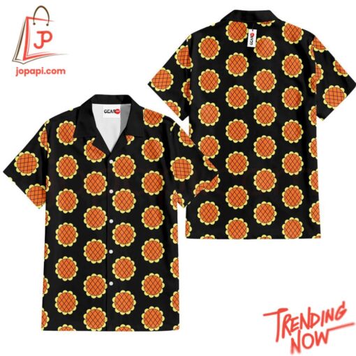 High-quality product with unique design – Luffy Dressrosa Arc One Piece Hawaiian Shirt