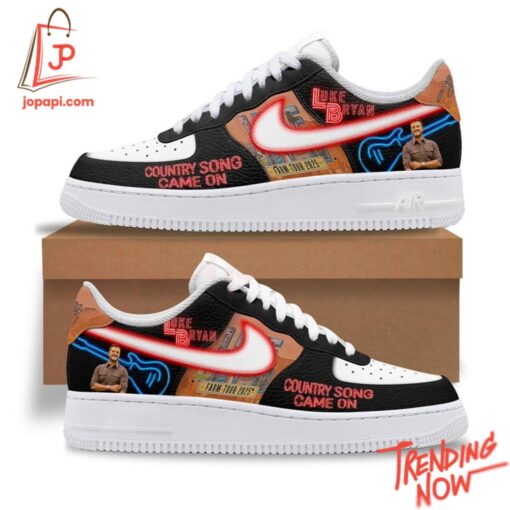 Make every step count with 2 Luke Bryan Country Song Came On Air Force 1 Shoes.