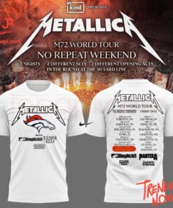 High-quality product with unique design – M World Tour Denver Broncos Shirt