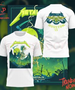High-quality product with unique design – M World Tour Santa Clara Metallica Houston Shirt