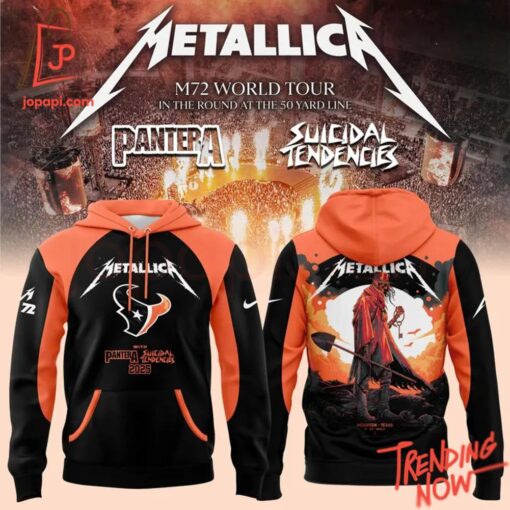 High-quality product with unique design – M World Tour With Pantera Suicidal Tendencies Houston Texans Hoodie