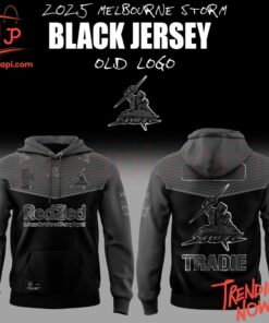 High-quality product with unique design – Melbourne Storm Back In Black Old Logo Hoodie