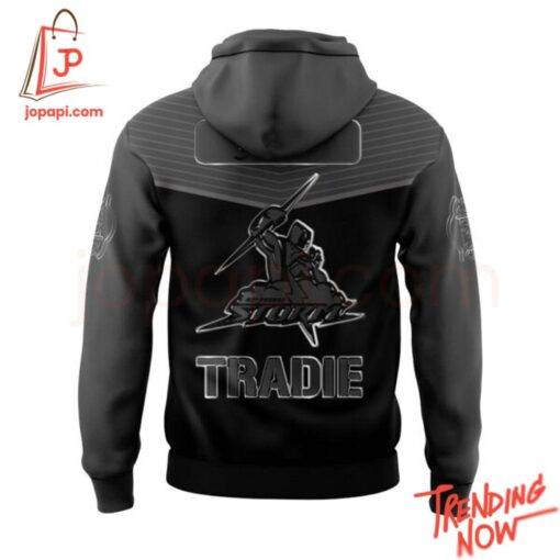 High-quality product with unique design – Melbourne Storm Back In Black Old Logo Hoodie