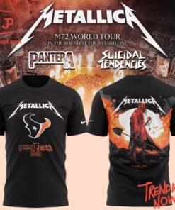 High-quality product with unique design – Metallica M Santaclara World Tour Houston Texans Shirt