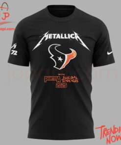 High-quality product with unique design – Metallica M Santaclara World Tour Houston Texans Shirt
