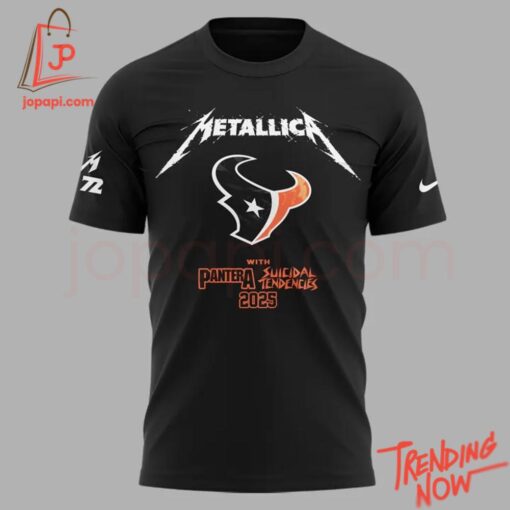 High-quality product with unique design – Metallica M Santaclara World Tour Houston Texans Shirt