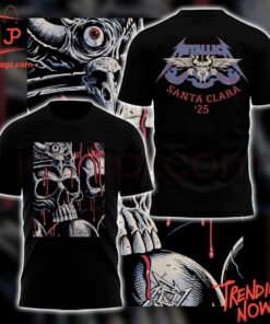 High-quality product with unique design – Metallica M Santaclara World Tour Shirt