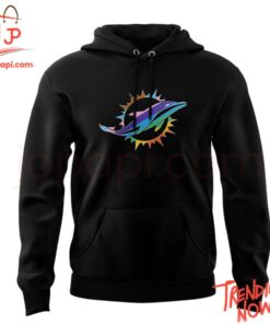 Stylish and comfortable printed clothing – Miami Dolphins Pride Month Hoodie