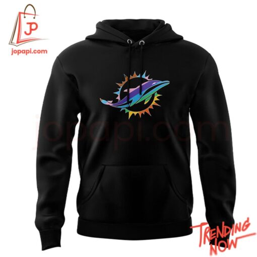 Stylish and comfortable printed clothing – Miami Dolphins Pride Month Hoodie