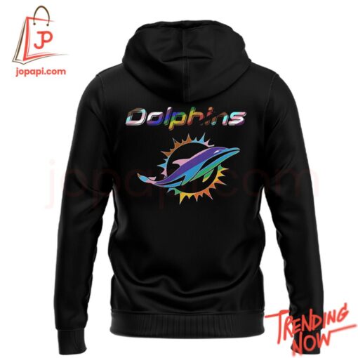 Stylish and comfortable printed clothing – Miami Dolphins Pride Month Hoodie
