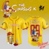 High-quality product with unique design – Miami Marlins The Simpsons Baseball Jersey