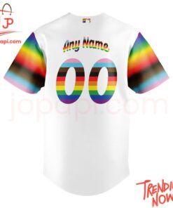 Bold and stylish casual wear – Minnesota Twins Lgbt Pride Month Baseball Jersey